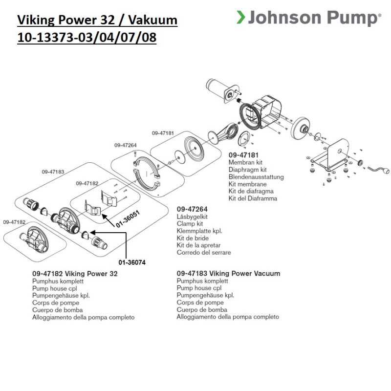 Купить Johnson Pump 10-13373-08 Viking Power Vacuum, 24 LPM, 24V 7ft.ru в интернет магазине Семь Футов