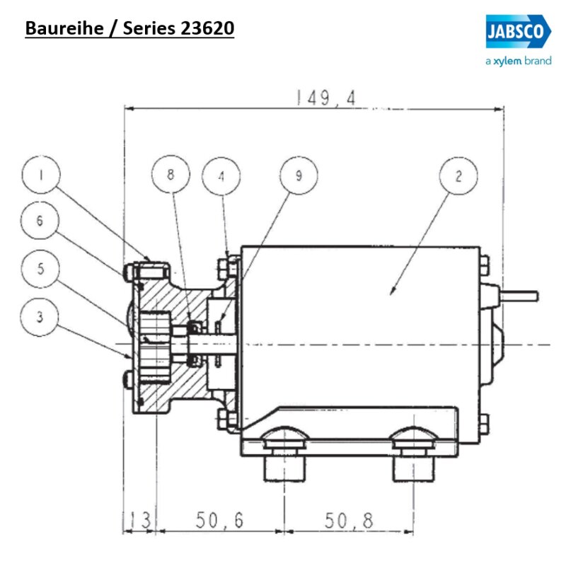 Купить Jabsco X1990-131 O-кольцо, NIT 7ft.ru в интернет магазине Семь Футов