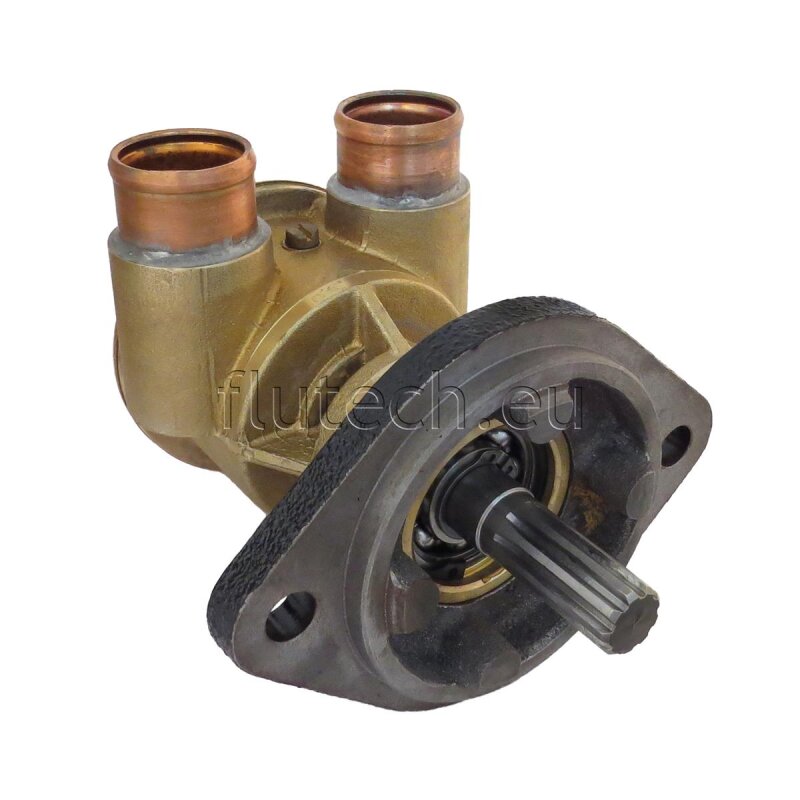Купить Johnson Pump 10-24398-02 Гибкая лопастная помпа из бронзы F7B-9, фланцевое исполнение, соединения для шланга 32 мм, 1/1, MC97 7ft.ru в интернет магазине Семь Футов