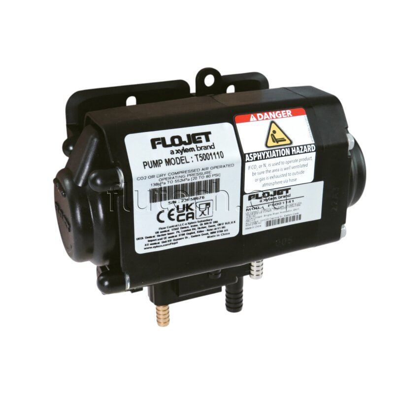 Купить Flojet T5001110 T-Series воздушный диафрагменный насос, 7.6 л/мин, T/E, 5.5 бар 7ft.ru в интернет магазине Семь Футов