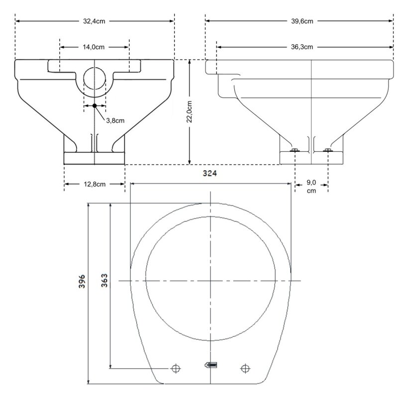 Купить Jabsco 29096-1000 Чаша Компактный Туалет (новый) 7ft.ru в интернет магазине Семь Футов