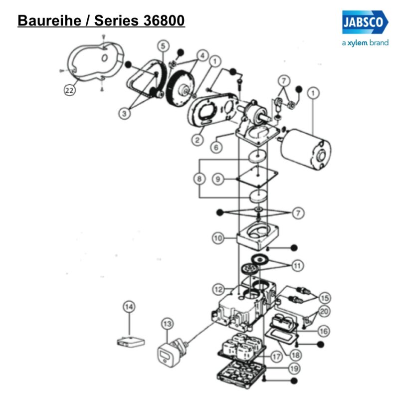 Купить Jabsco 37178-0000 Демпфер пульсации 7ft.ru в интернет магазине Семь Футов
