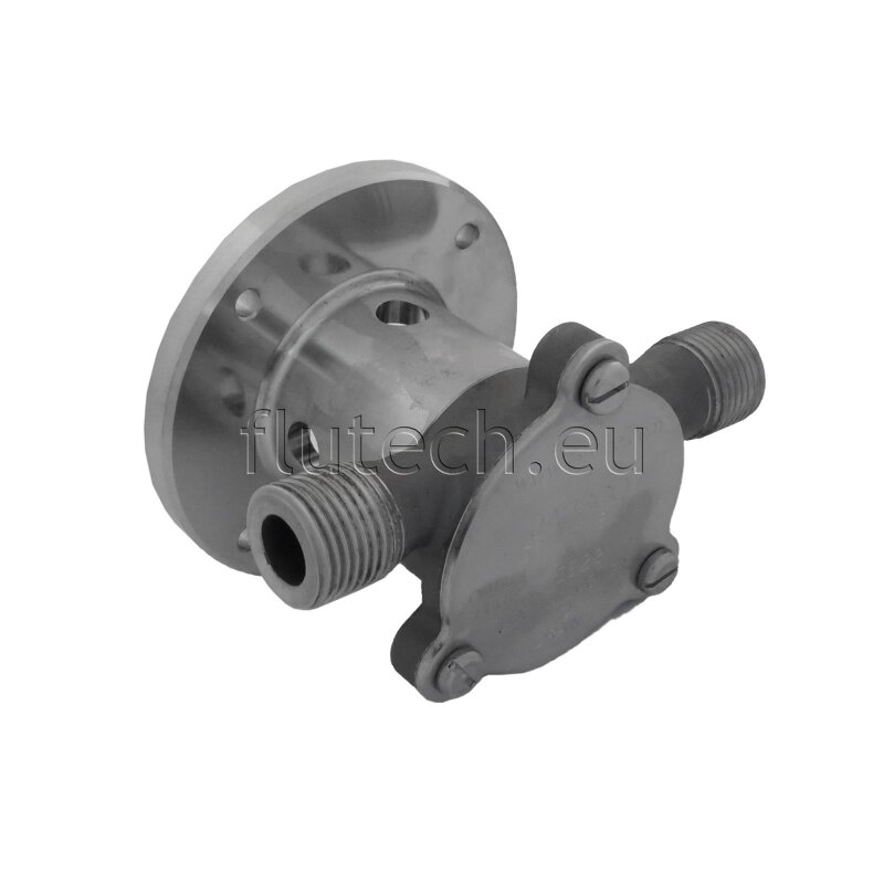 Купить Jabsco 53011-2111 Stainless Steel Flexible Impeller Pump, flange-mounted, BG 010, 13mm (1/2") BSP threaded ports, NEO 7ft.ru в интернет магазине Семь Футов