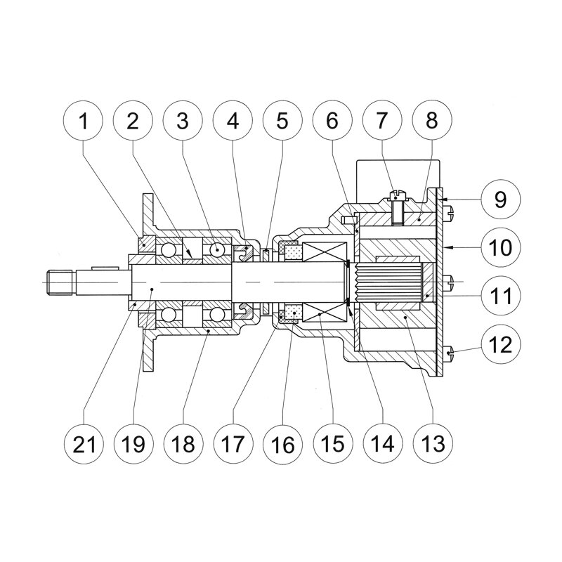 Купить Jabsco 9970-241-37 Бронзовый насос, фланцевый, BG 040, 3/4" BSP, 1/1, NIT 7ft.ru в интернет магазине Семь Футов