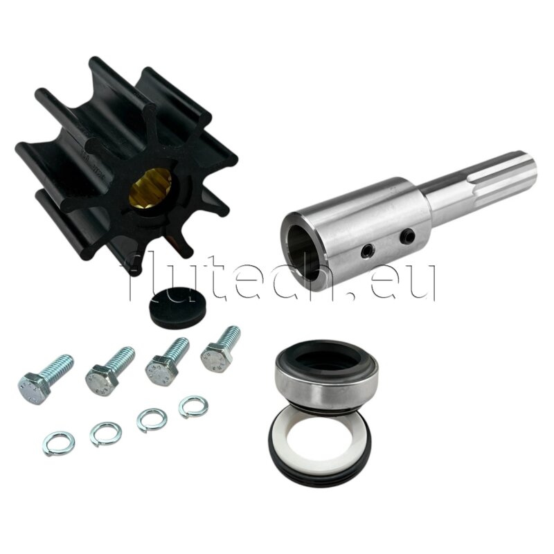 Купить Jabsco 22880-2003 Бронзовый импеллерный насос, насосная головка с фланцевым адаптером, размер 200, 1-1/2" BSP, 1/1, NIT 7ft.ru в интернет магазине Семь Футов
