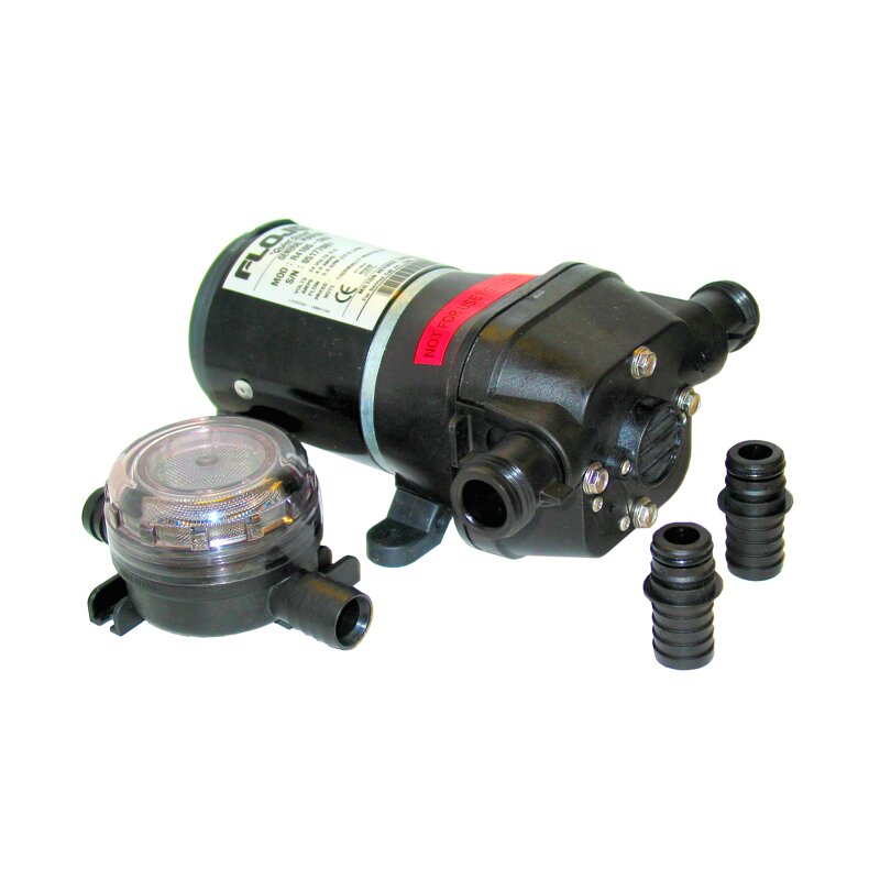 Купить Flojet R4105503A Quad series diaphragm pump, 13LPM, G/B, bar, 24V 7ft.ru в интернет магазине Семь Футов