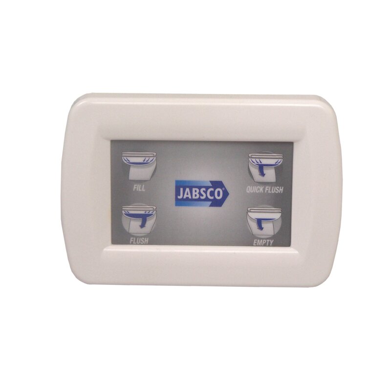Купить Jabsco 58020-3012 Deluxe Flush WC with Solenoid Valve, 17" with angled back, Soft Close, 12V 7ft.ru в интернет магазине Семь Футов