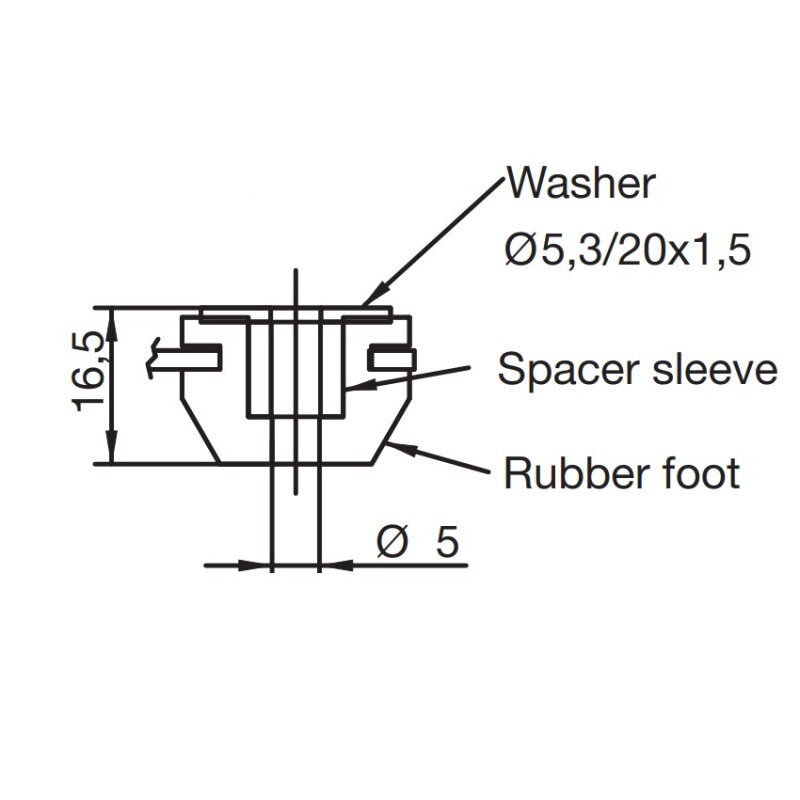 Купить Johnson Pump 09-47194 Foot Kit 7ft.ru в интернет магазине Семь Футов