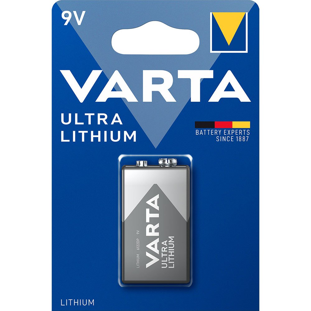 Varta 38567 9V-Block 6 LR 61 1 Литий 9V-Block 6 LR 61 Аккумуляторы Серый Grey