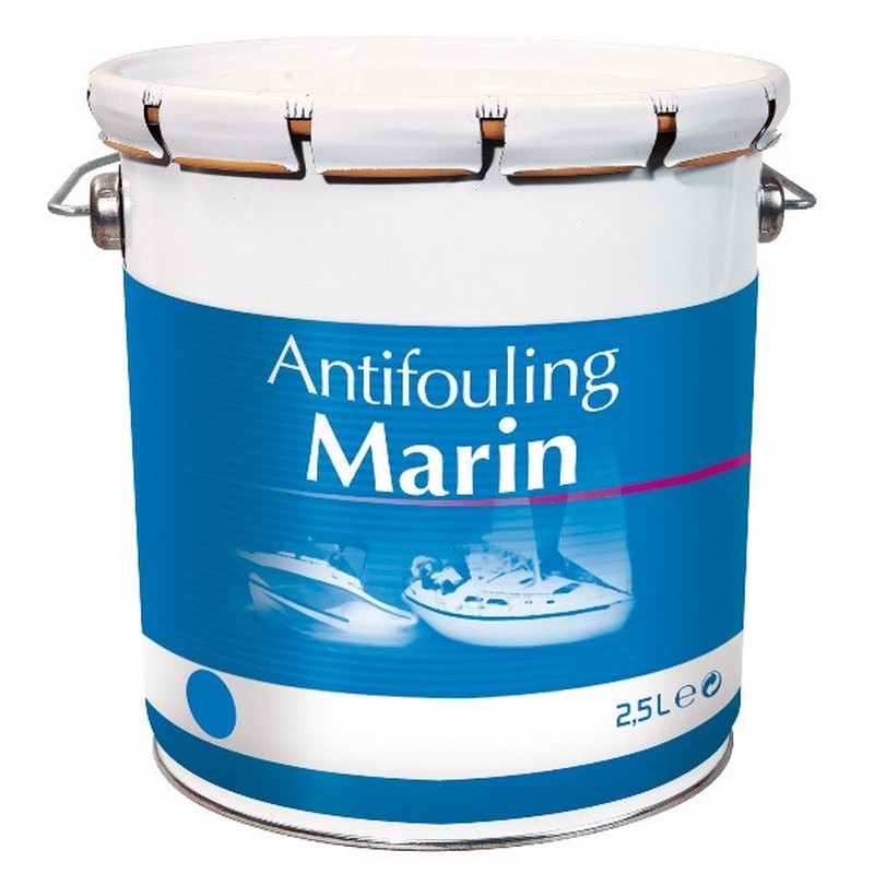 Краска необрастающая белая Nautix Marin 151121 2,5л для водоёмов с умеренным обрастанием