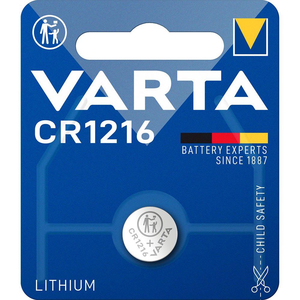 Varta 38677 1 Electronic CR 1216 Аккумуляторы Серебристый Silver