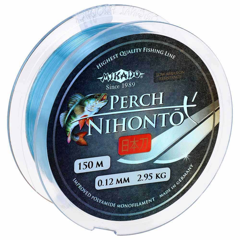 Mikado ZNP-020 Nihonto Perch Мононить 150 м Голубой Blue 0.200 mm 