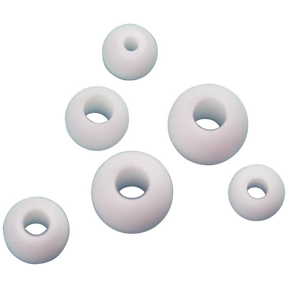Garbolino GOMAH01006-1.1 Teflon Puller Beads Белая  White XS 