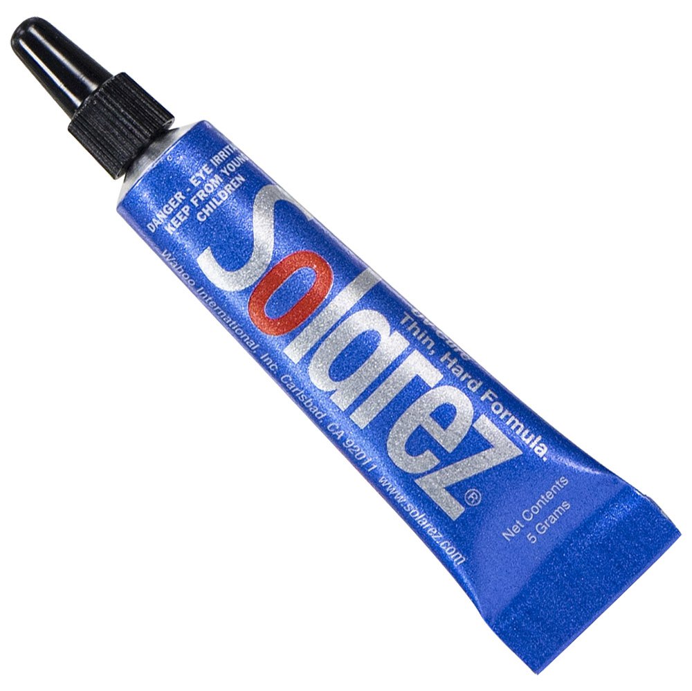 Solarez 75804 5g Thin Hard Fly Repair UV Смола Синяя трубка Бесцветный Clear
