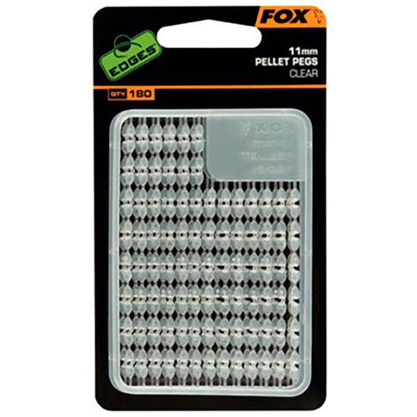 Fox international CAC520 Edges Pellet Pegs Бесцветный Transparent 13 mm 
