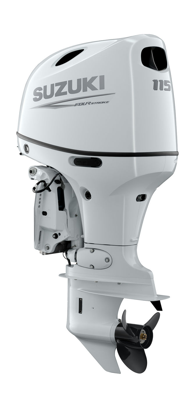Купить Мотор лодочный Suzuki DF115BTL, белый DF115BTL_white 7ft.ru в интернет магазине Семь Футов