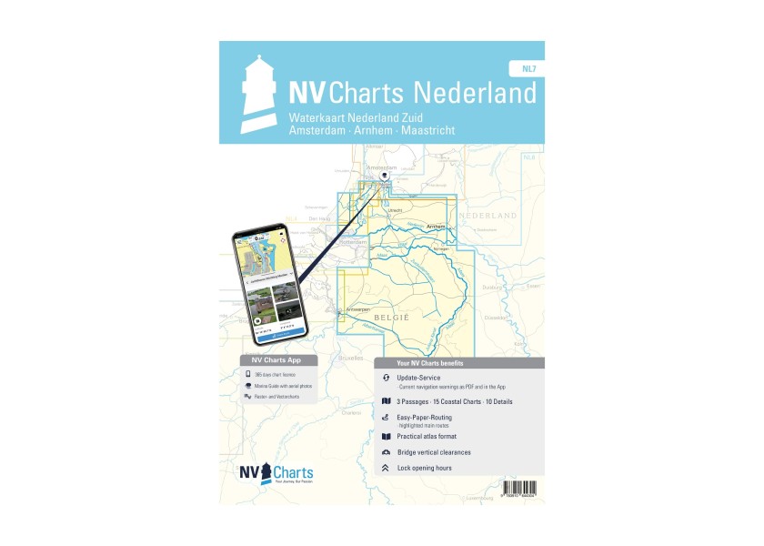 Купить NV VERLAG 9867 Нидерланды NL7 Atlas - Нидерланды, Арнем - Маастрихт 7ft.ru в интернет магазине Семь Футов