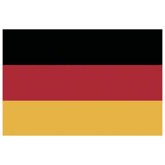 Oem marine FL401240 30x40 cm Флаг Германии  Multicolour