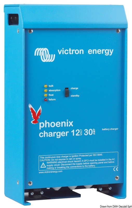 Купить Victron Phoenix battery charger 30 + 4 Ah, 14.266.01 7ft.ru в интернет магазине Семь Футов