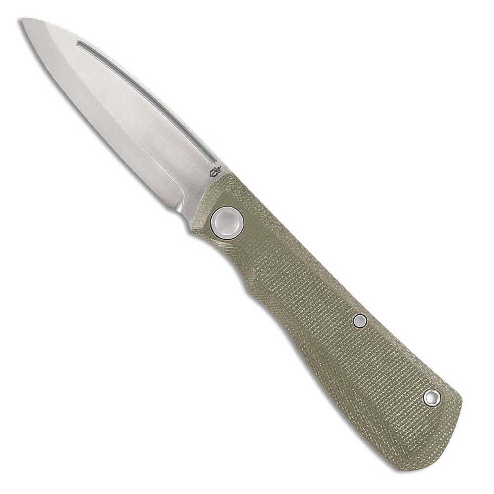 Gerber 1064425 Mansfield Micarta Нож Серебристый  Olive