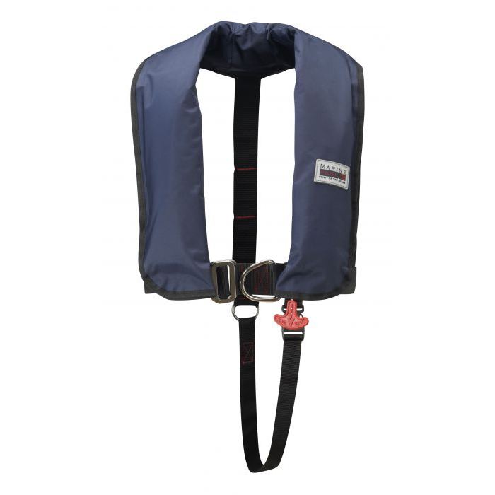 Автоматический спасательный жилет Marinepool Classic ISO 150N 5001107 синий для веса более 40 кг