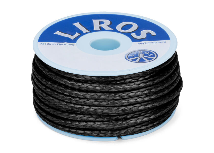 Купить LIROS D-PRO Dyneema Hollow Braid / black 34191-bvs 7ft.ru в интернет магазине Семь Футов