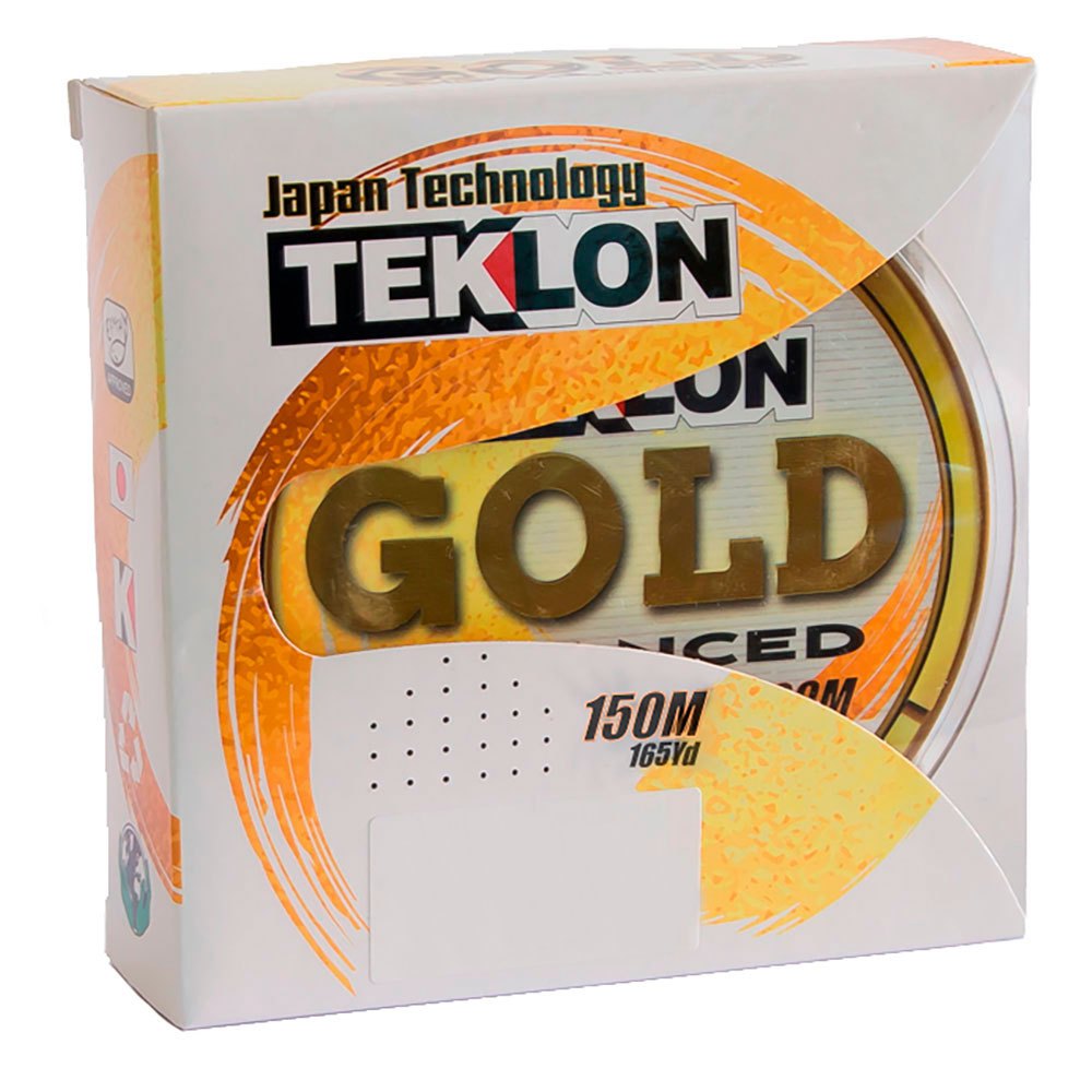 Teklon 202101150082 Gold Advanced Мононить 150 M Желтый Gold 0.086 mm 