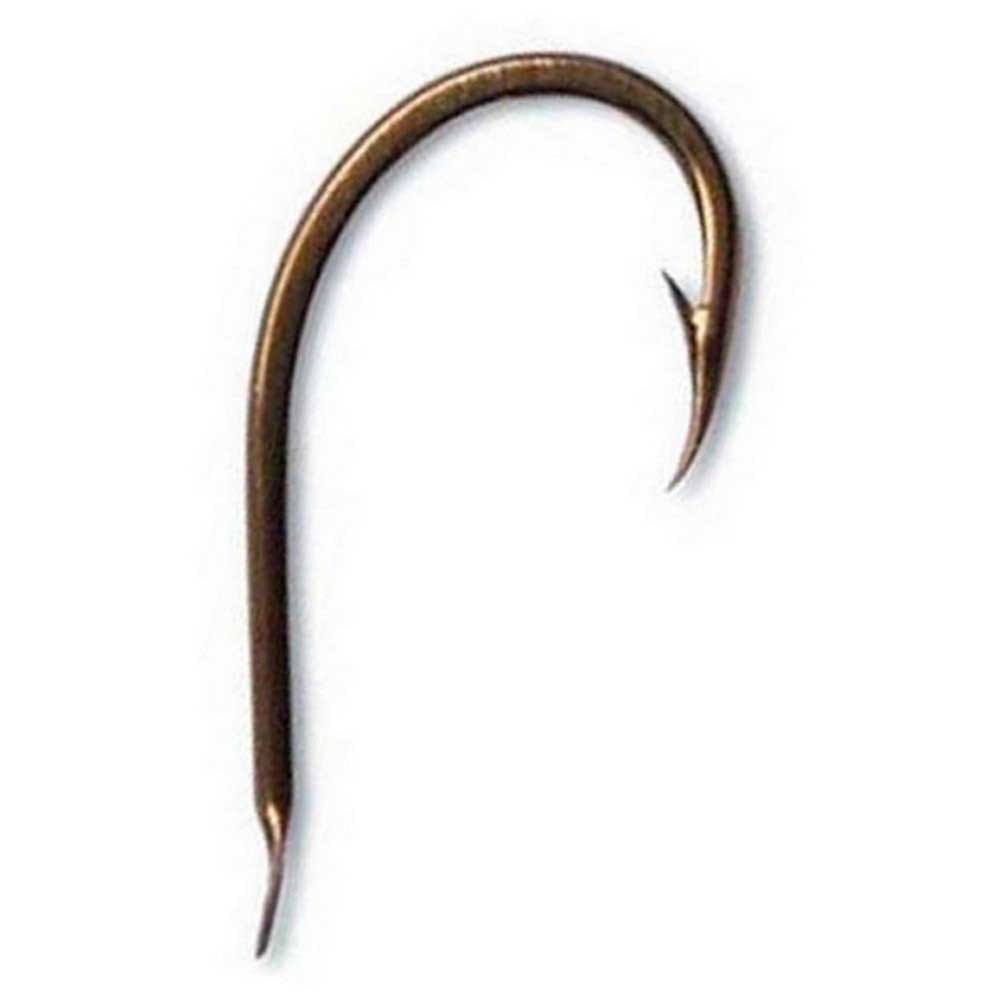 Mustad 505-BR-2-314 Classic Line Limerick Колючий Крючок С Лопатками Золотистый Bronze 2 