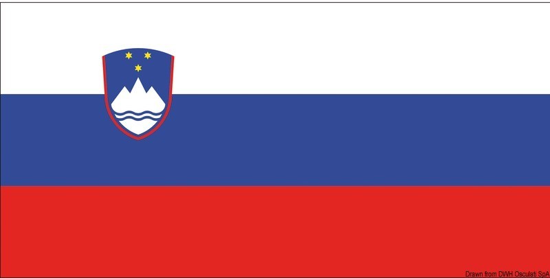 Купить Флаг Словении гостевой 50 х 75 см, Osculati 35.441.04 7ft.ru в интернет магазине Семь Футов
