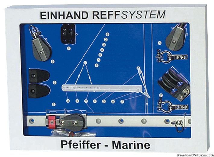 Купить Mainsail reefing system kit 67.765.00 7ft.ru в интернет магазине Семь Футов