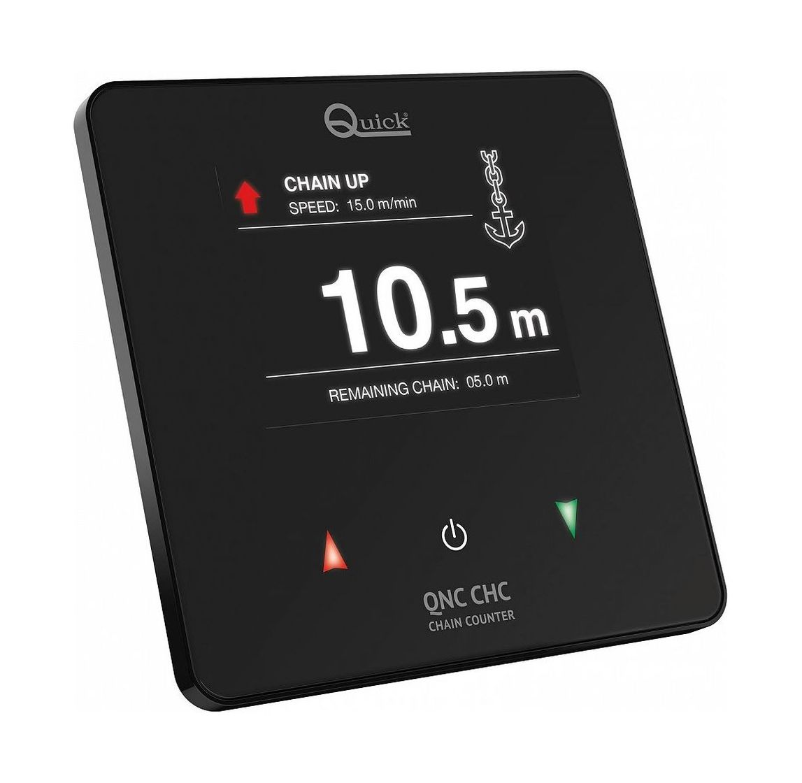 Купить Счетчик цепи для якорной лебедки, QNC CHC, врезной, Quick FNQNCCHCF000A00 7ft.ru в интернет магазине Семь Футов