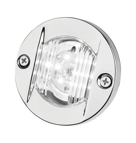 Купить Огонь кормовой круглый, светодиодный белый свет 12 В, SeaFlo SFNL041W01 7ft.ru в интернет магазине Семь Футов