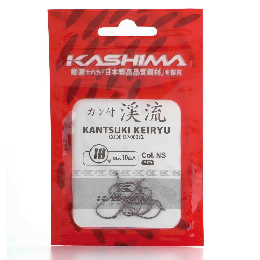 Kashima 011446 Kantsuki Keiryu OP-212 Крючки С Одним Глазком Серебристый 11