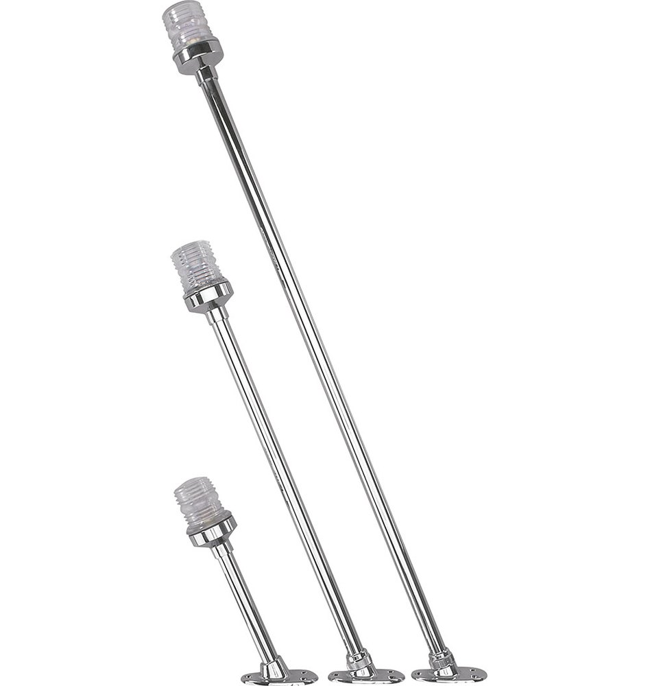 Купить Plastimo 35732 Полюсный кормовой фонарь  Silver 91.5 cm 7ft.ru в интернет магазине Семь Футов