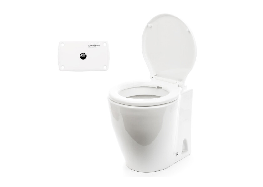 Купить OCEAN TECHNOLOGIES LAGUNA Electric On-Board Toilet / 24 V / standard size / sea water pump 10962-bvs 7ft.ru в интернет магазине Семь Футов