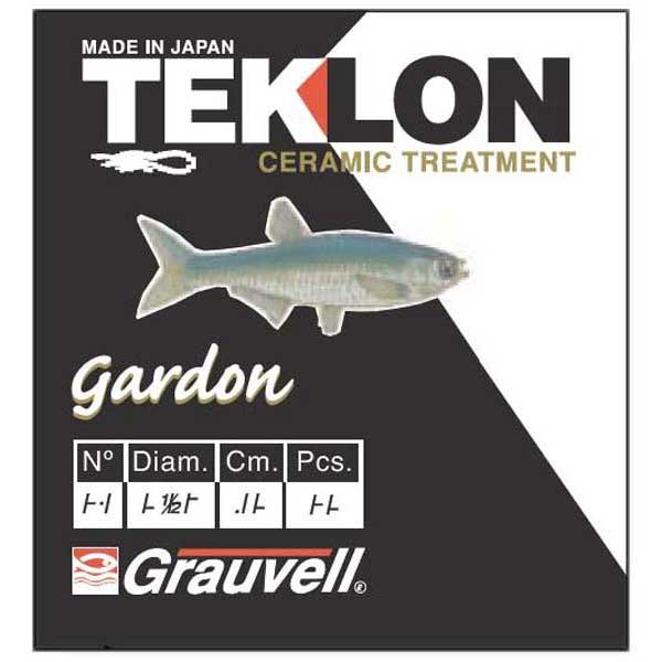 Teklon 492216-12 Gardon Крюк Голубой  Nickel (10 pcs) 16 (40 cm-0.12 mm) 