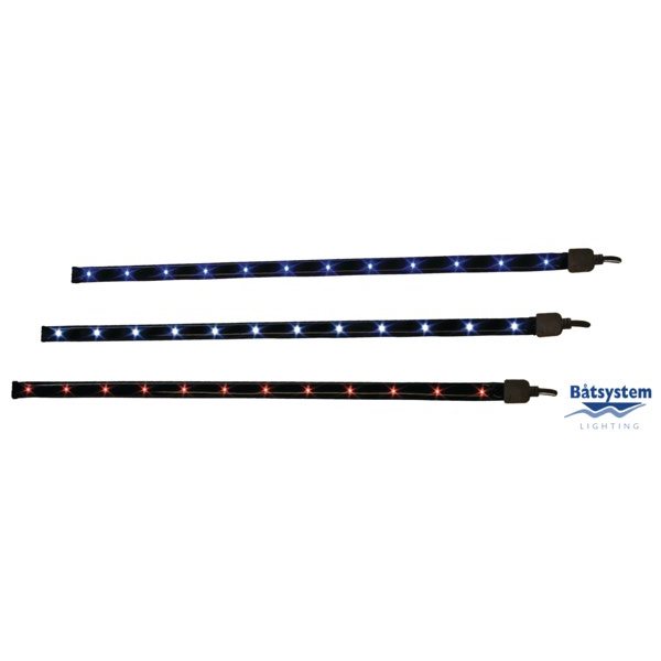 Световой кабель плоский Batsystem Flat Striplight 9230B 12 В 0,9 Вт 300 мм синий свет