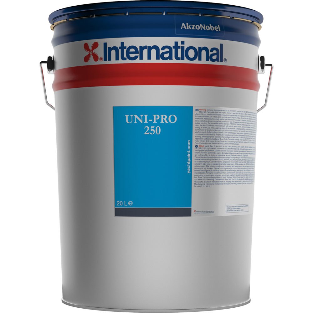 International YBP160/20IB UNI PRO 250 20л UNI PRO 250 Противообрастающее покрытие Бесцветный Sand White