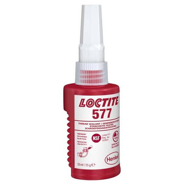 Резьбовой уплотнитель средней прочности Loctite 577 50мл
