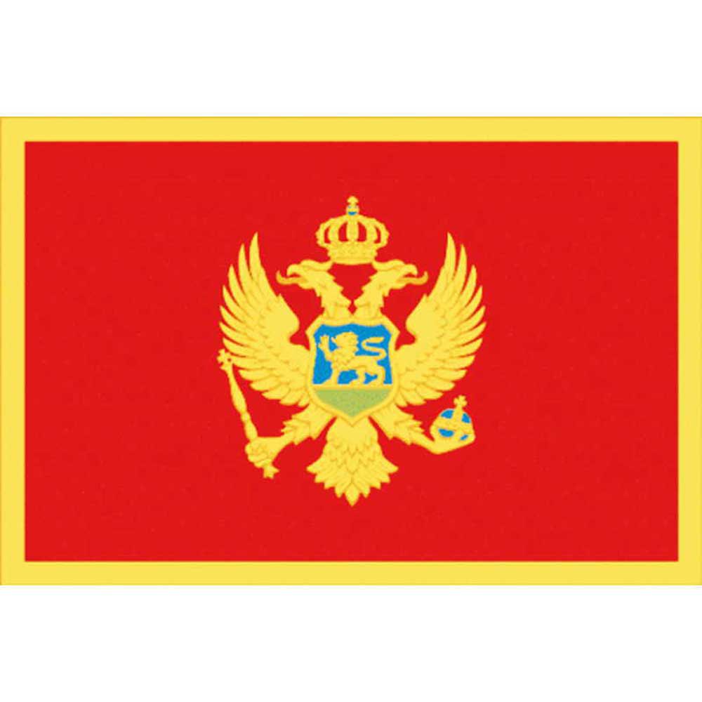 Adria bandiere 5252316 Montenegro Флаг Красный  Multicolour 40 x 60 cm 