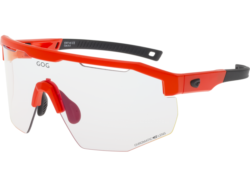 Купить Спортивные очки GOG Argo С / Matt Neon Orange-Black / Photochromic Red Lens, e507-4c 7ft.ru в интернет магазине Семь Футов