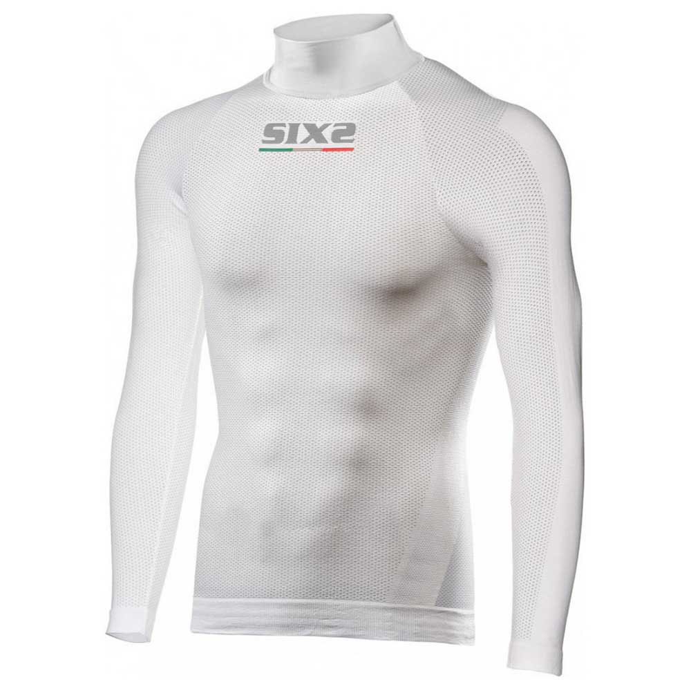 Sixs TS3-WHITECARBON-XS/S Базовый слой с длинным рукавом Ts3 Белая White Carbon XS-S