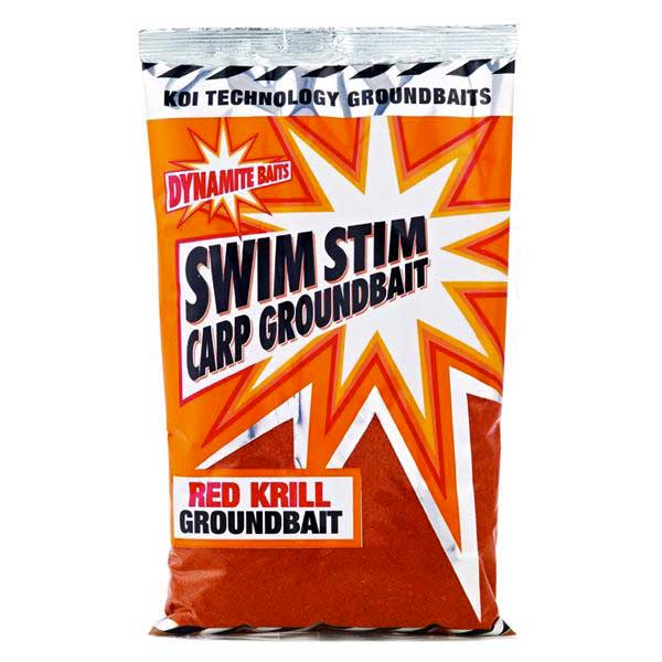 Dynamite baits 34DBDY105 Swim Stim Red Krill Carp Groundbait 900g Оранжевый Orange