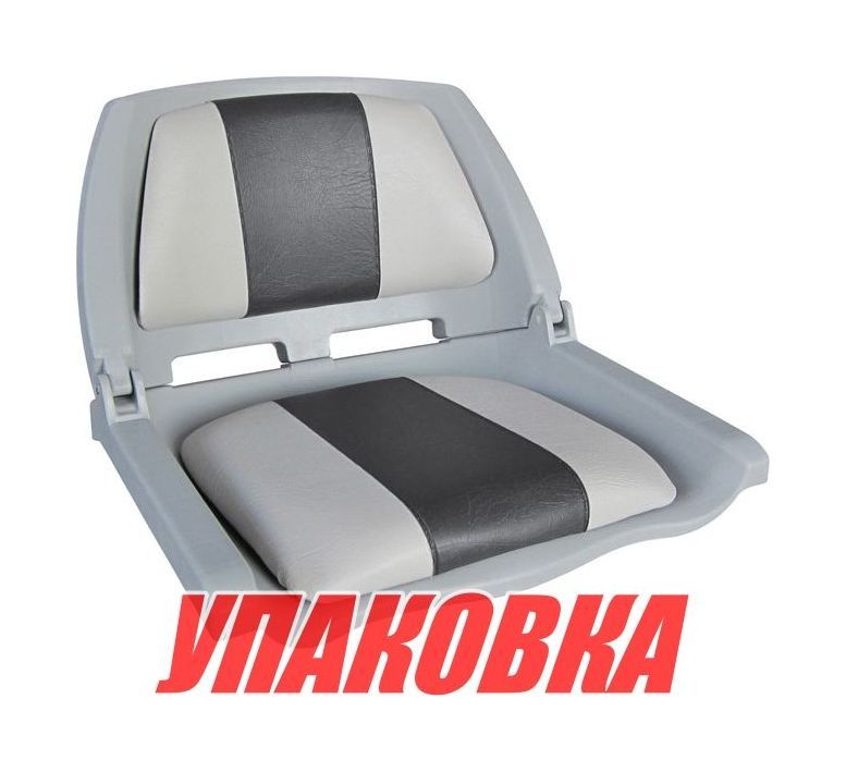 Купить Кресло складное мягкое TRAVELER, цвет серый/черный (упаковка из 4 шт.) Marine Rocket MR10010_pkg_4 7ft.ru в интернет магазине Семь Футов