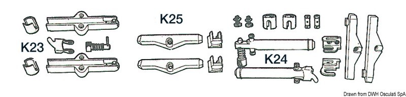 Купить K23 kit for K23, K24, K25 cable connection, 45.047.23 7ft.ru в интернет магазине Семь Футов