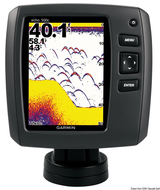 Купить Ecoscandaglio Garmin Echo 501C 29.031.22 7ft.ru в интернет магазине Семь Футов