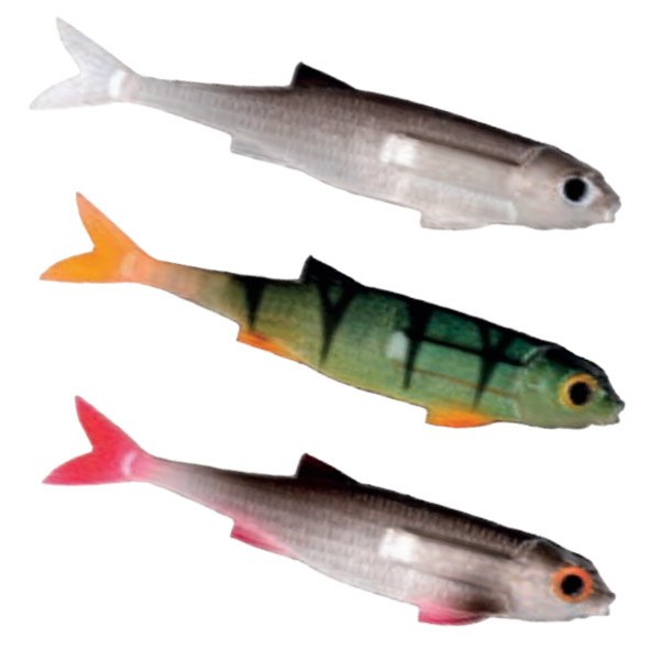 Mikado PMFL-5.5-ROACH Flat Fish Мягкая Приманка 55 мм Многоцветный Roach