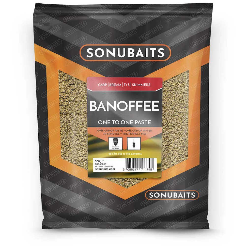 Sonubaits S1840013 Banoffee Прикормка один к одному Коричневый Banoffee