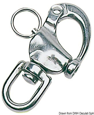 Купить Snap-shackle spinnaker swiv.eye AISI 316 128 mm, 09.845.13 7ft.ru в интернет магазине Семь Футов