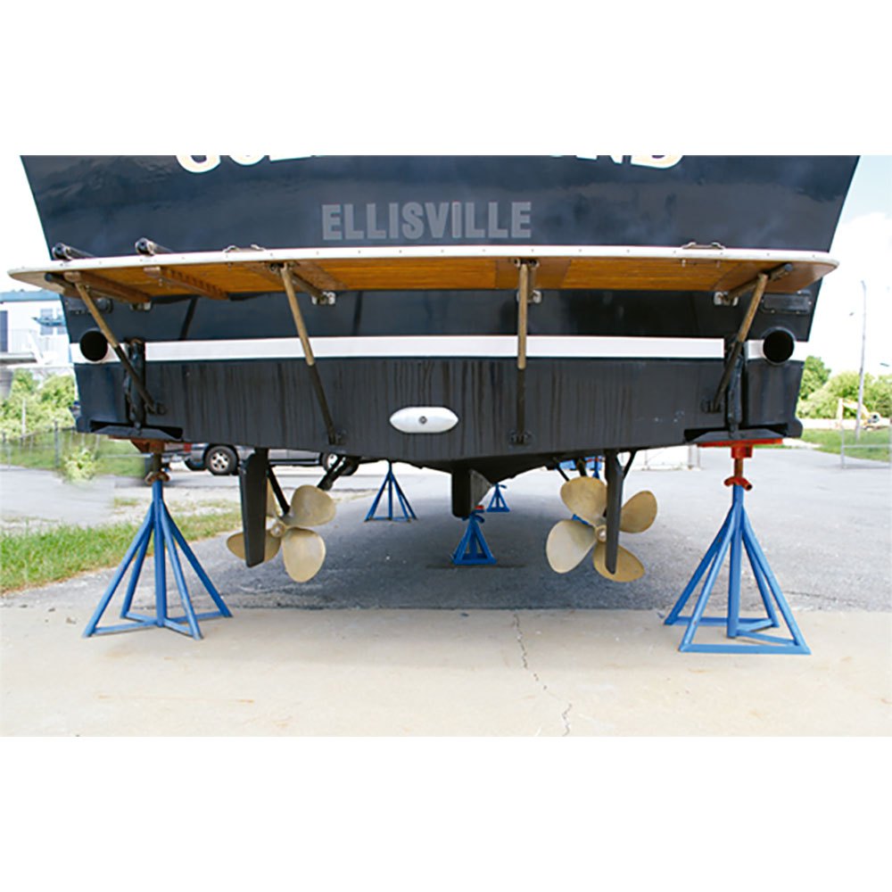 Brownell boat stands 302-MB1BASEONLY Motor Окрашенная подставка для лодки Голубой 33-50´´ 